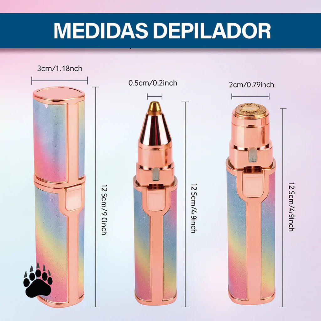 LumiFace™ — Depilación facial rápida y precisa