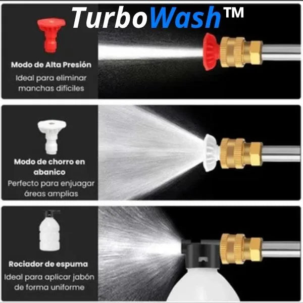 TurboWash™ + Aspiradora Portátil