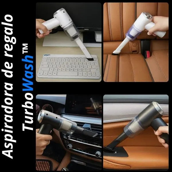 TurboWash™ + Aspiradora Portátil
