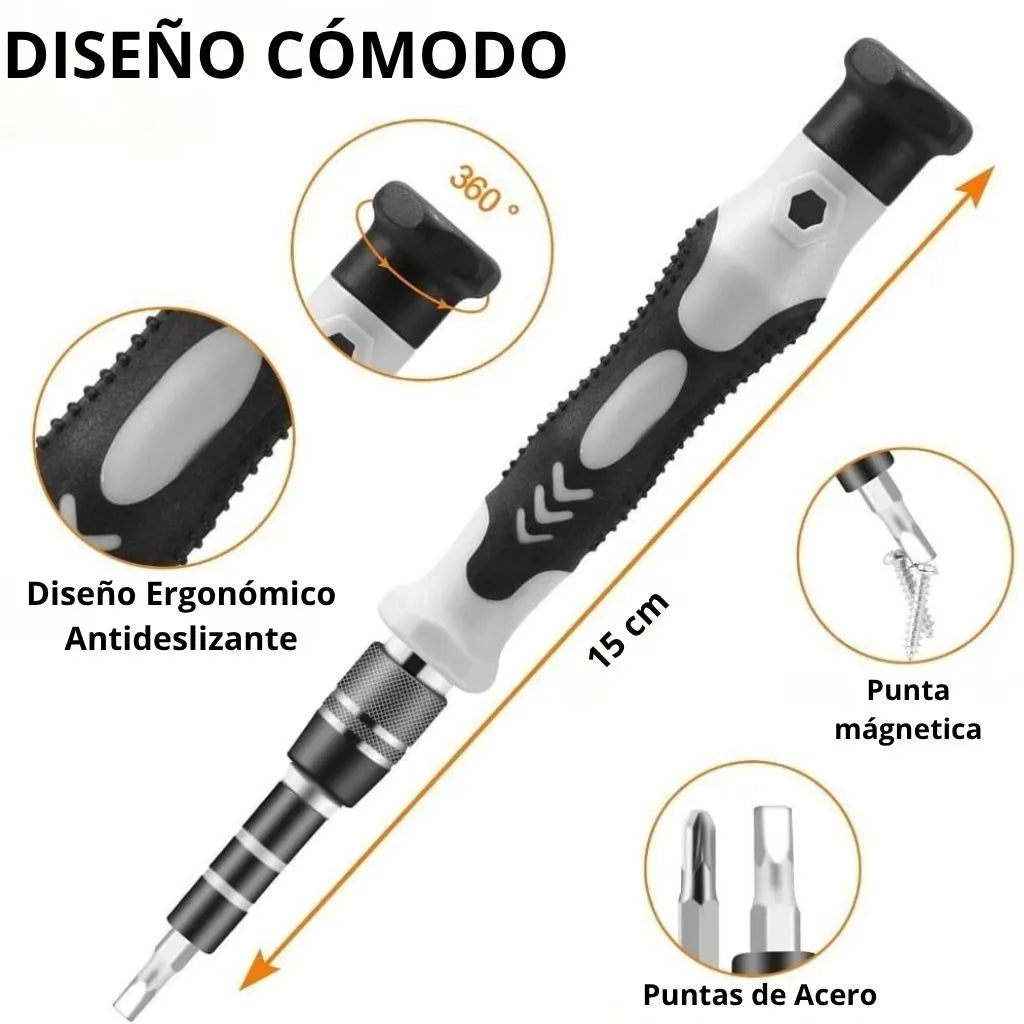 El Reparatodo™ — Una sola caja para arreglar todo lo que se desarma
