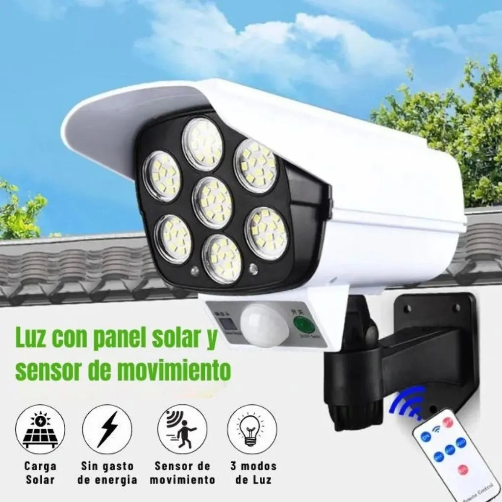 SolarCam Pro™  - Ilumina y detecta movimiento