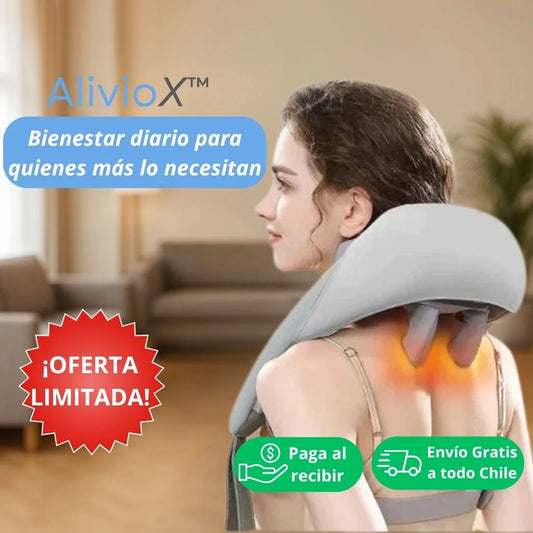 AlivioX™ — Masajes multi-zona