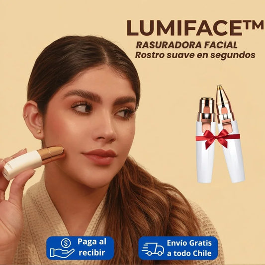 LumiFace™ — Depilación facial rápida y precisa