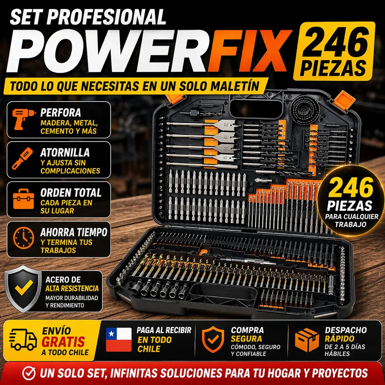 PowerFix 246 - La broca exacta para cada trabajo