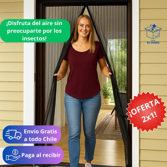 Cortina Magnética Antimosquitos – Deja Entrar el Aire – APROVECHA LA OFERTA 2X1💥