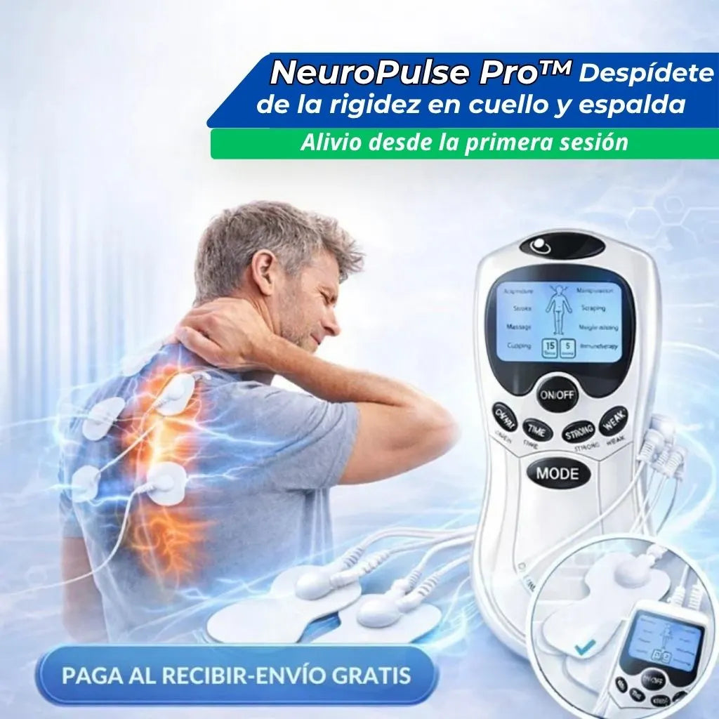 NeuroPulse Pro™ - Alivia la tensión muscular