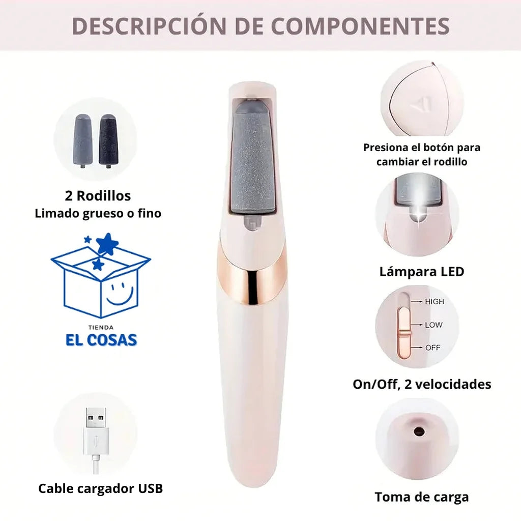 ✨ Quitacallos Eléctrico – Pies suaves y bonitos sin esfuerzo