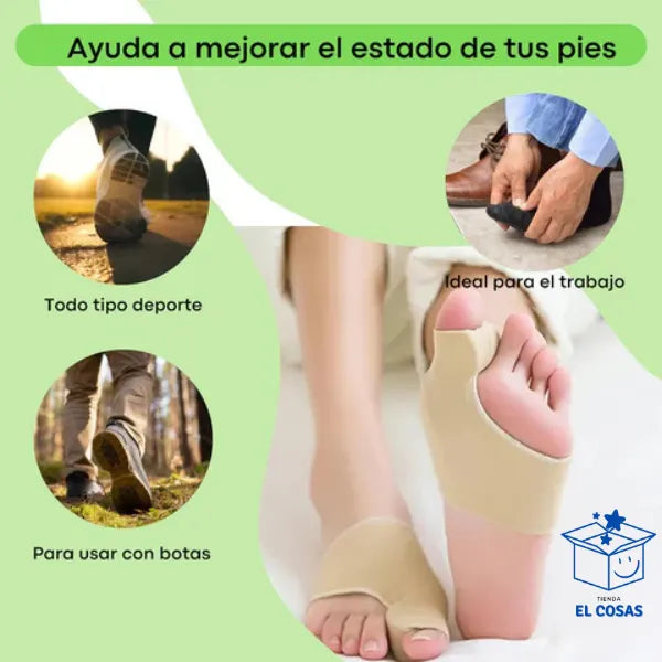 🔥Corrector de Juanetes – ✅2X1 👉✔ Comodidad y Confianza en tus Pies
