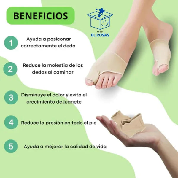 🔥Corrector de Juanetes – ✅2X1 👉✔ Comodidad y Confianza en tus Pies