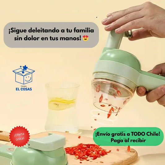 Cortador de verduras 4 en 1 – Felicidad sin dolor en tus manos