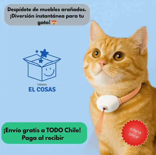 Collar Láser - Entretención para tu gato
